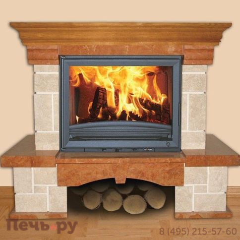 Каминная облицовка Bella Italia Akropol 700 пристенная фото