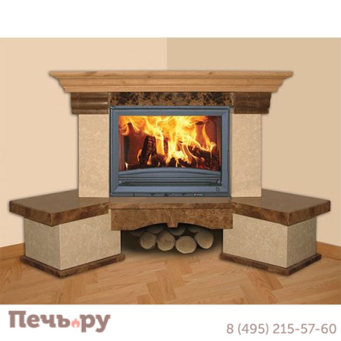 Каминная облицовка Bella Italia Capri 800 угловая фото