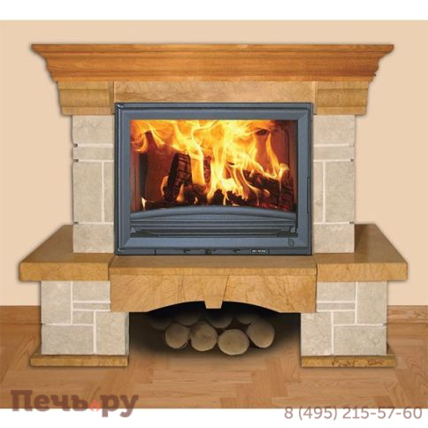 Каминная облицовка Bella Italia Marco Polo 800 пристенная фото