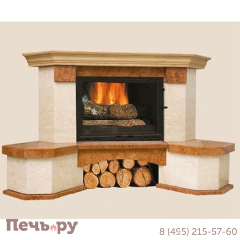 Каминная облицовка Bella Italia Suez 800 пристенная фото