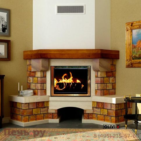 Каминная облицовка Glivi Несвиж П (угловой) изображение Каминная облицовка Glivi Несвиж П (угловой) фото