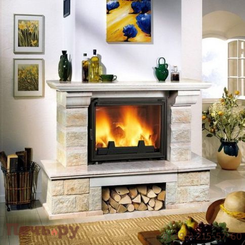 Каминная облицовка MadeIra Darina Giallo мраморная балка фото