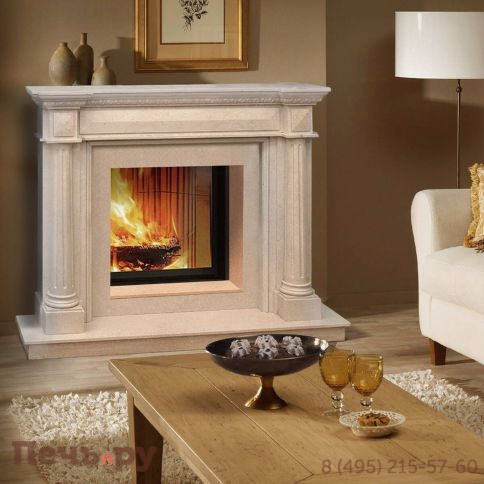 Каминная облицовка Madeira Fortuna crema marfil фото