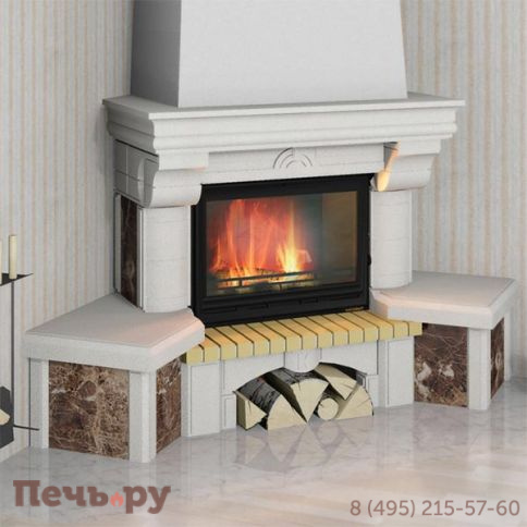 Каминная облицовка Мета Элегия имперадор 800 серия Музыка огня фото