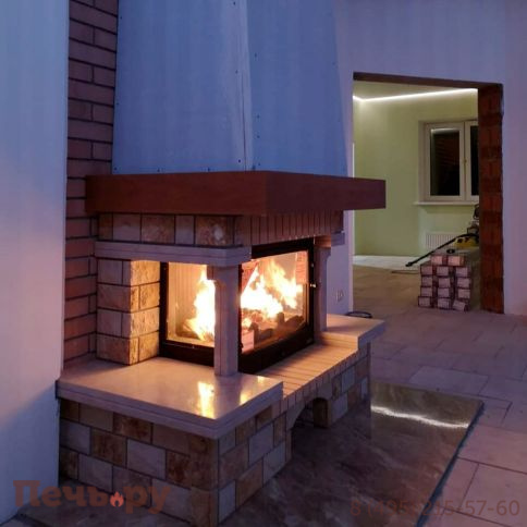 Каминная облицовка Мета Знак 715п/л, у серия Магия Огня фото 4