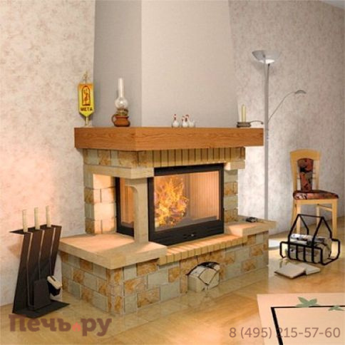 Каминная облицовка Мета Знак 715п/л, у серия Магия Огня фото