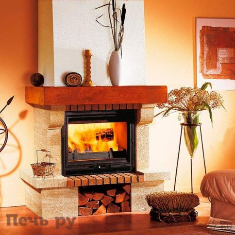 Каминная облицовка Supra Carmine фото