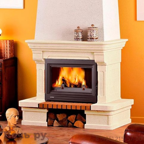 Каминная облицовка Supra Charleston 3 blanc фото