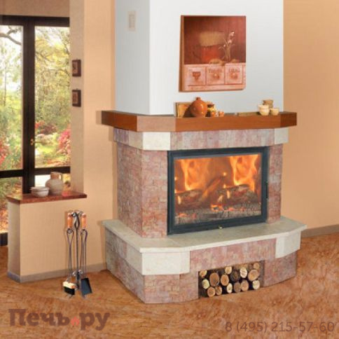 Каминная стальная топка Мета Эльба 609 фото 2