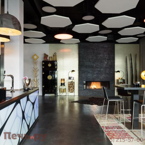 Каминная топка Brunner Architektur-Kamin 53/121 с подъемом фото 15