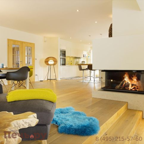 Каминная топка Brunner Architektur-Kamin Eck 53/121/50 фото 11