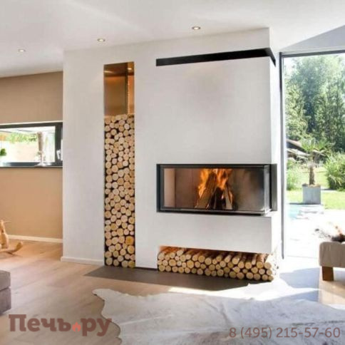 Каминная топка Brunner Architektur-Kamin Eck 53/121/50 фото 7