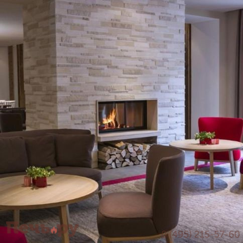 Каминная топка Brunner Architektur-Kamin Tunnel 45/101 с подъемом/без подъема фото 10