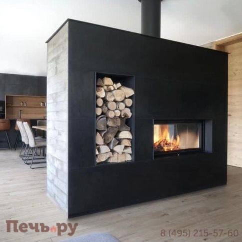 Каминная топка Brunner Architektur-Kamin Tunnel 45/101 с подъемом/без подъема фото 13