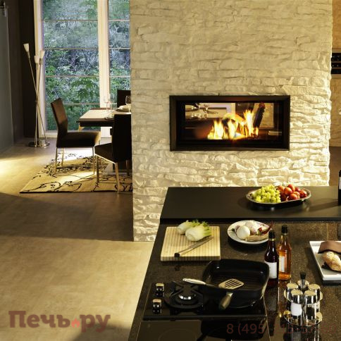 Каминная топка Brunner Architektur-Kamin Tunnel 45/101 с подъемом/без подъема фото 4