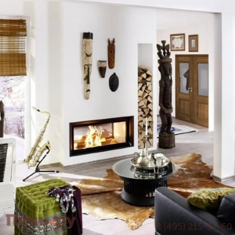 Каминная топка Brunner Architektur-Kamin Tunnel 45/101 с подъемом/без подъема фото 6