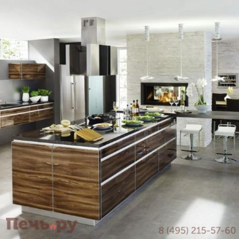 Каминная топка Brunner Architektur-Kamin Tunnel 45/101 с подъемом/без подъема фото 8