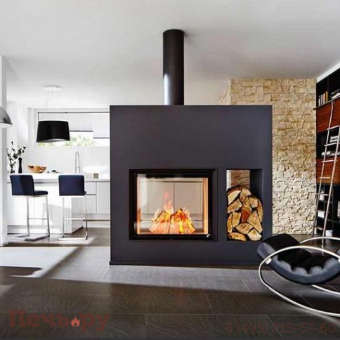 Каминная топка Brunner Stil-Kamin Tunnel 51/67 2  с подъемом/без подъема фото 4