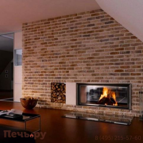 Каминная топка Brunner Stil-Kamin Tunnel 53/88 с подъемом/без подъема фото 5