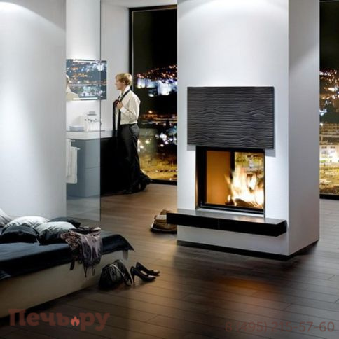 Каминная топка Brunner Stil-Kamin Tunnel 75/90 с подъемом/без подъема фото 4