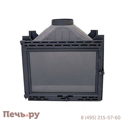 Каминная топка Diffusion А1R1, с двойным дожигом, с шибером фото