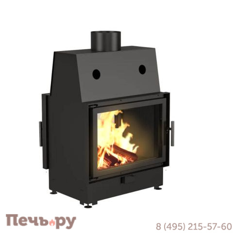 Каминная топка Echa Tech ECT Double 70x51/V 13 кВт, 700/510, туннель, футеровка чугун изображение Каминная топка Echa Tech ECT Double 70x51/V 13 кВт, 700/510, туннель, футеровка чугун фото