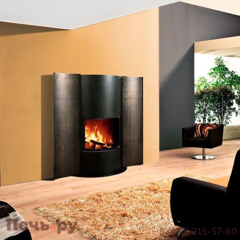 Каминная топка EdilKamin Airfire guillotina N Curvo фото 2