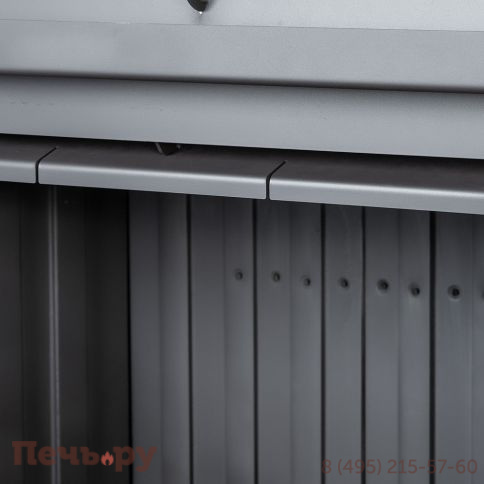 Каминная топка ЭкоКамин Альфа 800B с черным шамотом фото 7