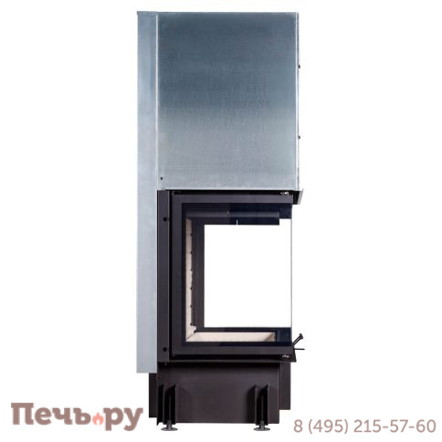Каминная топка ЭкоКамин Дельта 1000 три стекла принтинг фото 8