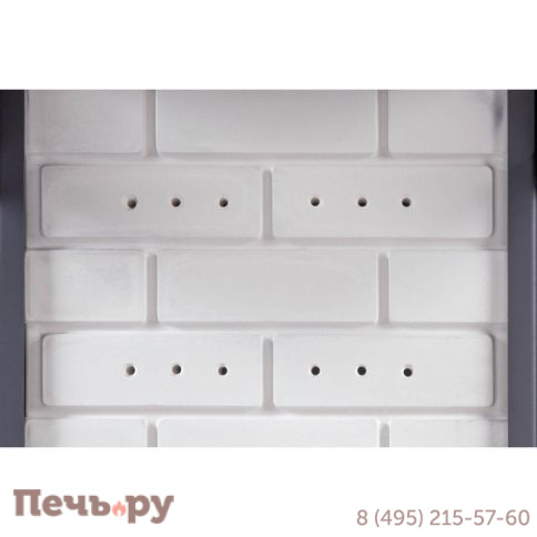 Каминная топка ЭкоКамин Дельта 900 P три стекла подовое горение принтинг фото 7