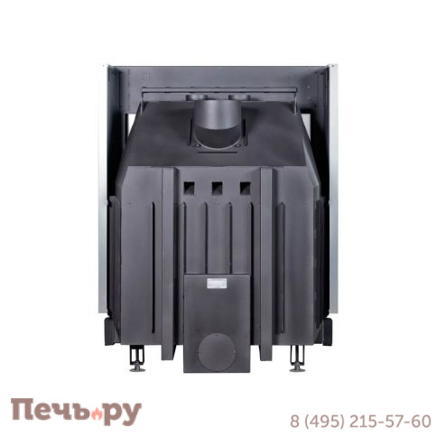 Каминная топка ЭкоКамин Вега 1200 B принтинг черный шамот фото 6