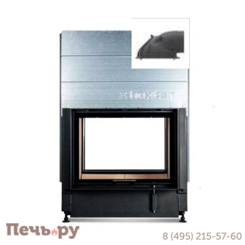 Каминная топка Hoxter Haka 78/57Th открытие вверх / петли слева фото 15