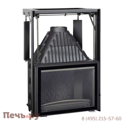 Каминная топка Invicta 800 Grand Angel Принтинг Контргруз фото