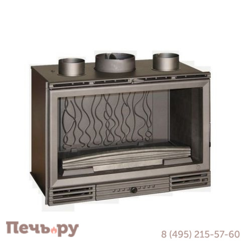 Каминная топка Invicta insert 800 Визьон Тотал турбо фото