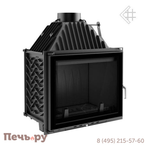 Каминная топка Kratki Amelia/GLASS (двойное стекло) фото