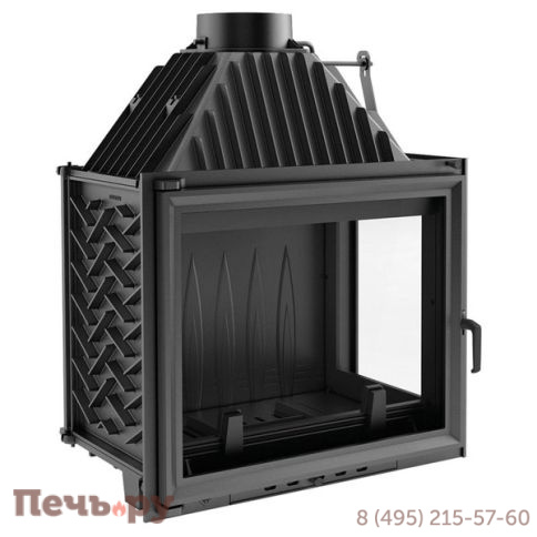 Каминная топка Kratki Amelia/L (стекло слева) фото 2