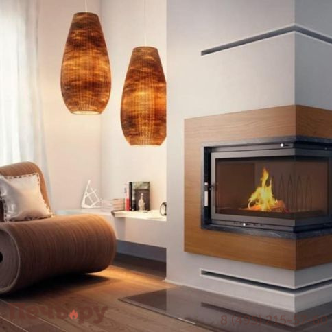 Каминная топка Kratki Amelia/P/BS/Deco фото 2