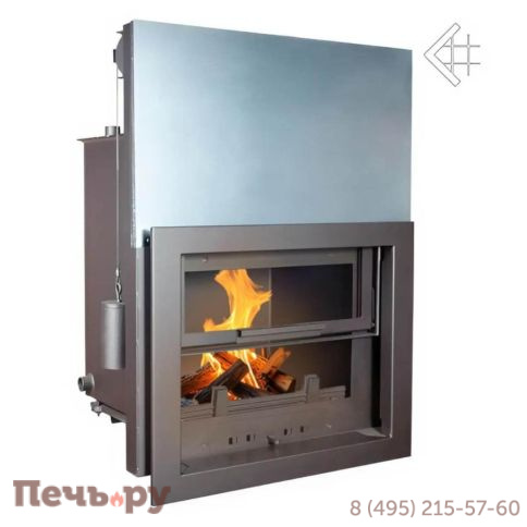 Каминная топка Kratki Amelia/PW/30/G/W (гильотина) фото