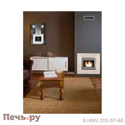 Каминная топка Kratki Antek/PW/8/GLASS (двойное стекло) фото 2