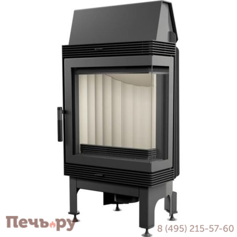 Каминная топка Kratki Blanka/P/BS (угловое стекло справа) фото 3