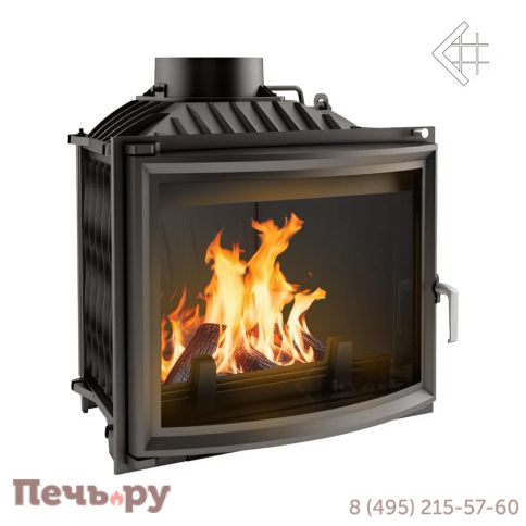 Каминная топка Kratki Eryk/R (панорама) фото