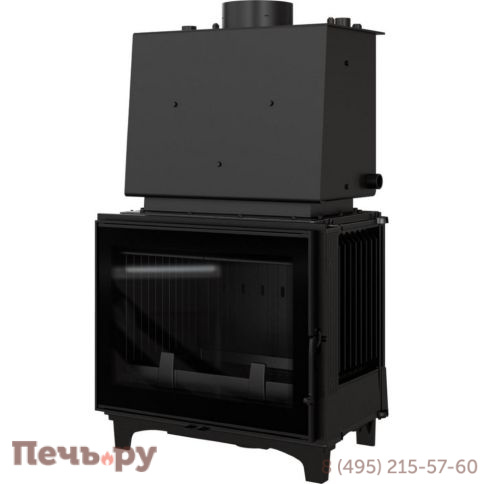 Каминная топка Kratki Franek/PW/12/W с водяным контуром фото 2