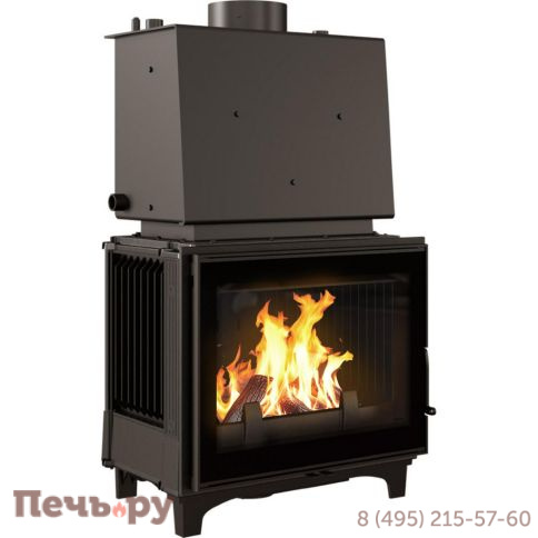 Каминная топка Kratki Franek/PW/12/W с водяным контуром фото