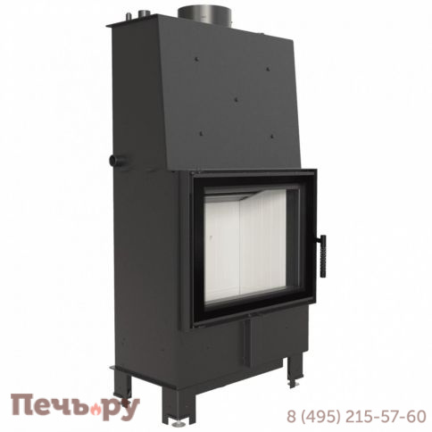 Каминная топка Kratki Lucy/PW/12/W двойное стекло, с водяным контуром фото 5