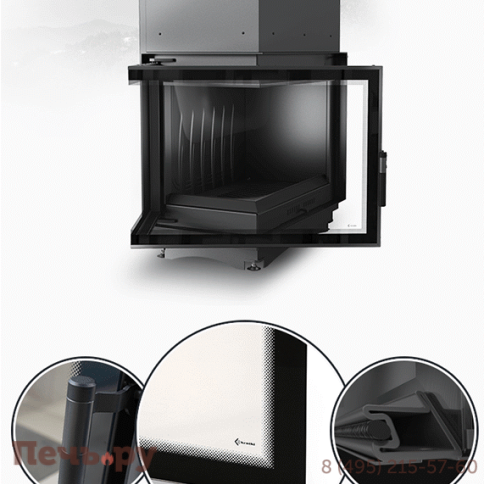 Каминная топка Kratki Maja/L/BS/Deco фото 5