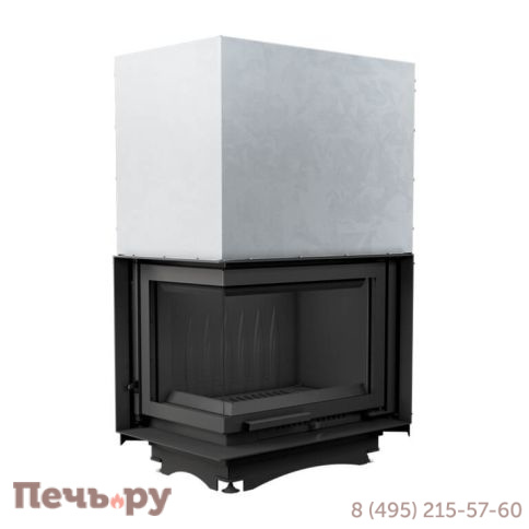 Каминная топка Kratki Maja/L/BS/G (угловое стекло слева, гильотина) фото 3