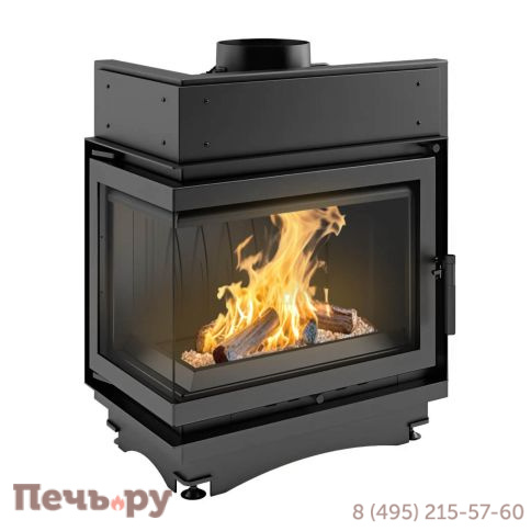 Каминная топка Kratki Maja/L/BS (угловое стекло слева) фото