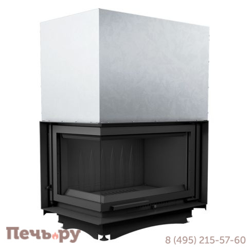 Каминная топка Kratki Oliwia/L/BS/G (угловое стекло слева, гильотина) фото 3