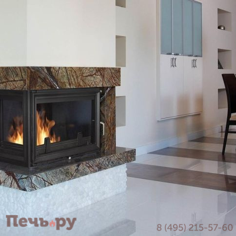 Каминная топка Kratki Oliwia/L (стекло слева) фото 3