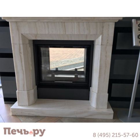 Каминная топка Kratki Oliwia/T/PW/22/W (тунель) фото 2